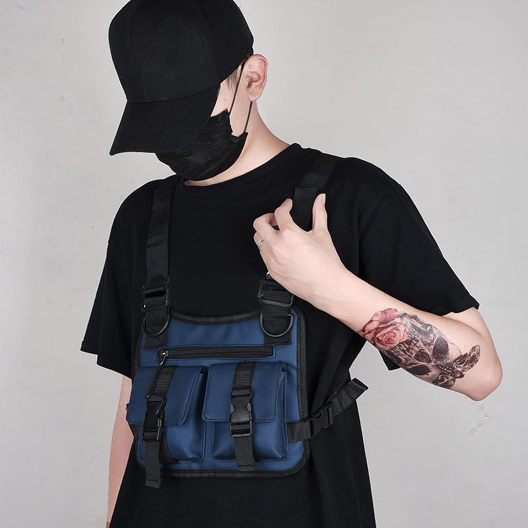 Lekka regulowana kamizelka biegowa dla mężczyzn – Dravon