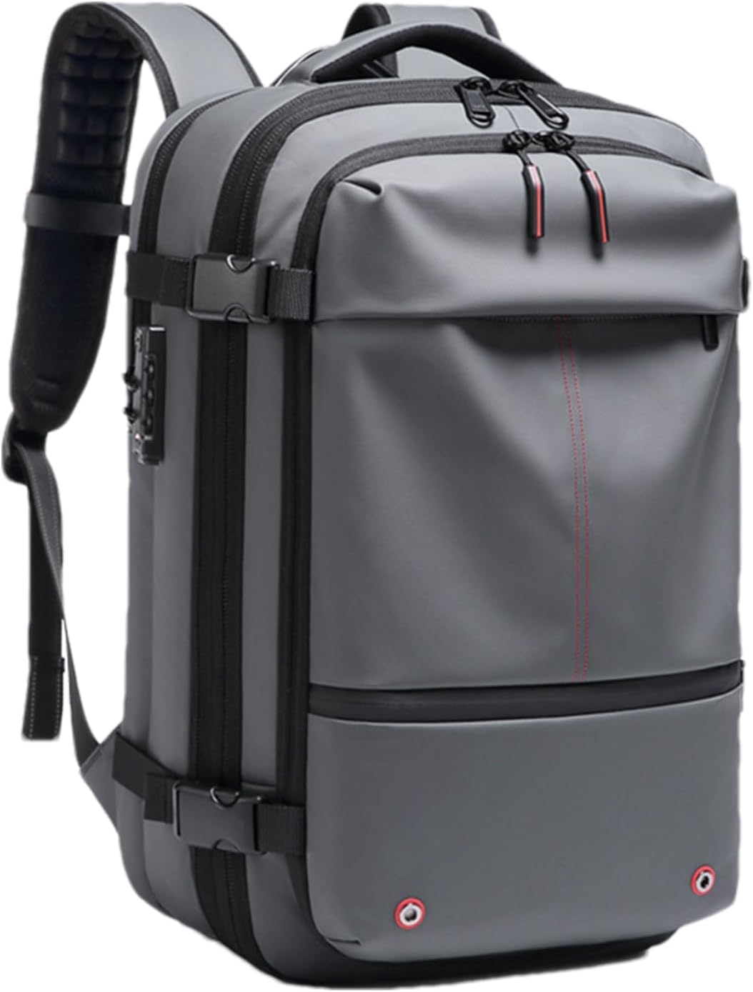 Odkurzacz plecakowy – Rozszerzana wodoodporna torba podróżna 60L z kieszenią na laptop – Trivora