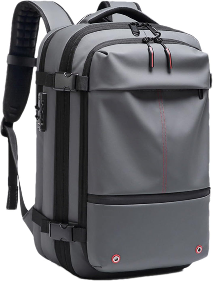 Odkurzacz plecakowy – Rozszerzana wodoodporna torba podróżna 60L z kieszenią na laptop – Trivora