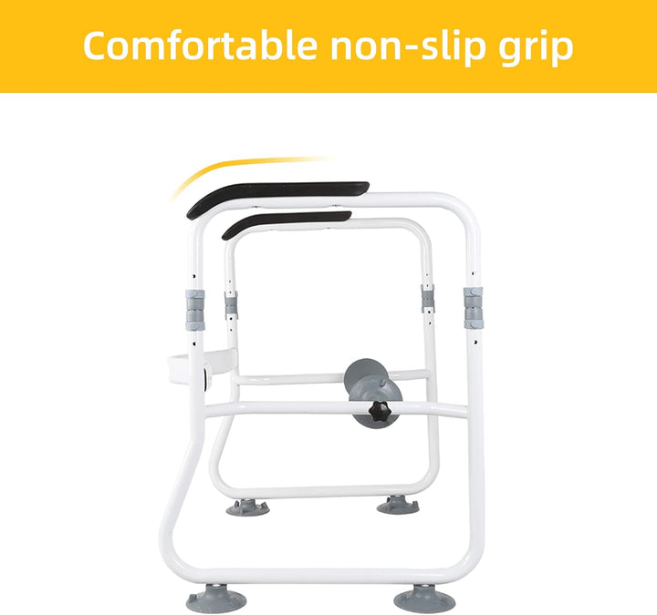 Regulowany stelaż i podpory bezpieczeństwa toalety – Senvara