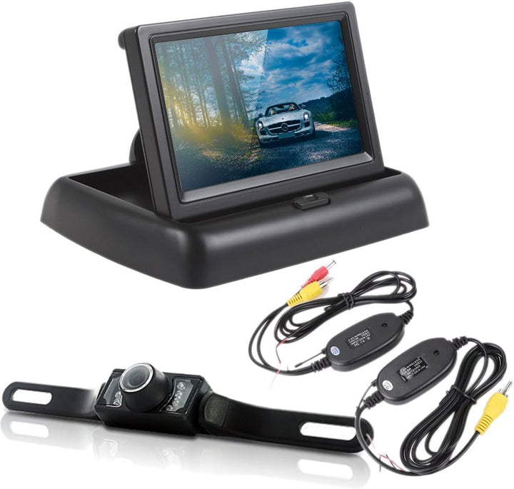 Bezprzewodowa kamera parkingowa z monitorem LCD 4,3" (10,9 cm) – ParkSafe