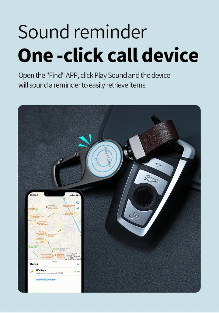 Smart Anti-Lost Locator breloczek – śledzenie w czasie rzeczywistym z Find My – Zeyora