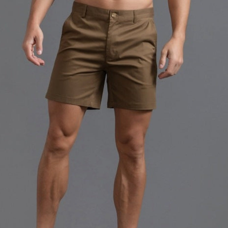 Oddychające szorty chino z bawełny – Sandro