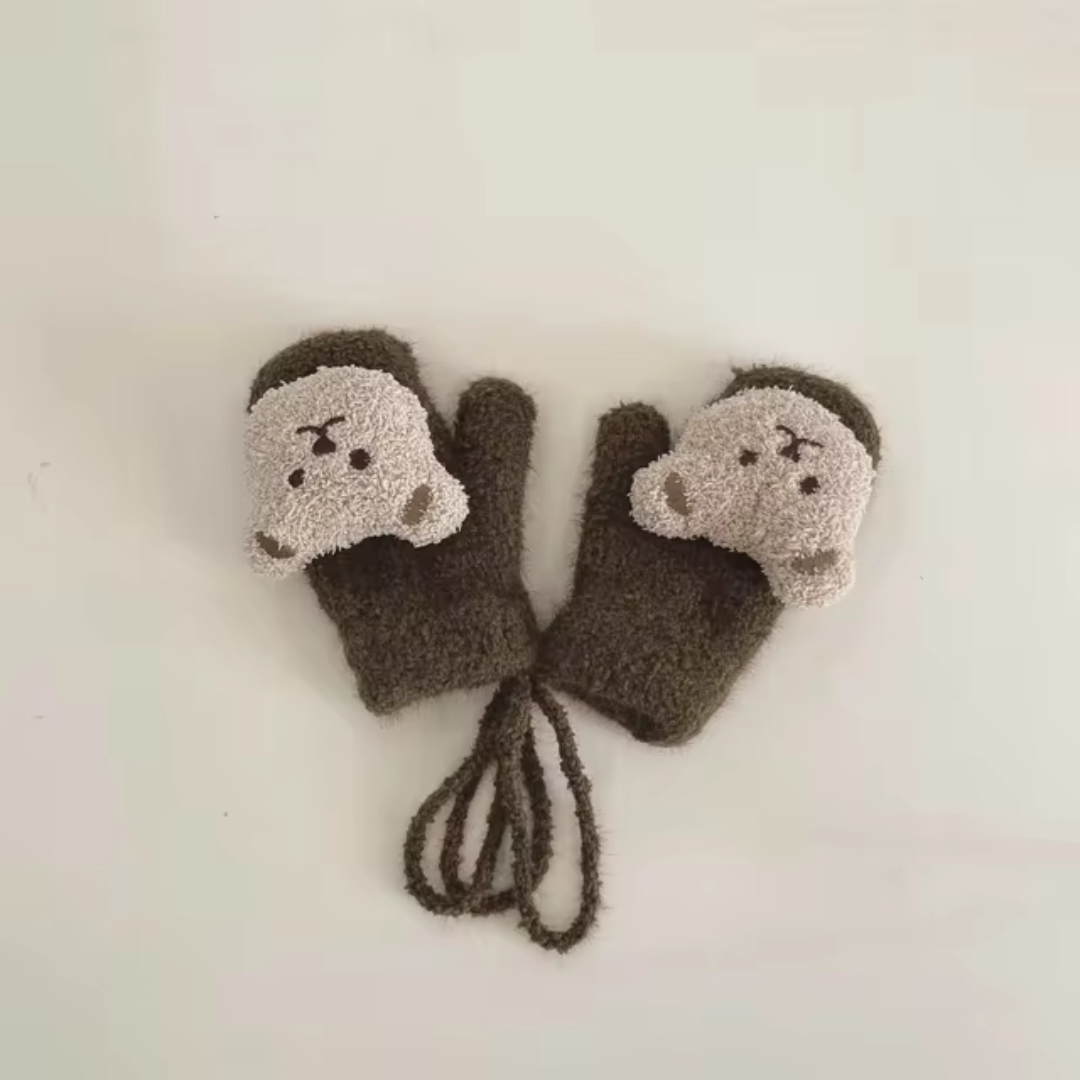 Rękawiczki dla dzieci z misiem – TinyBear Mittens