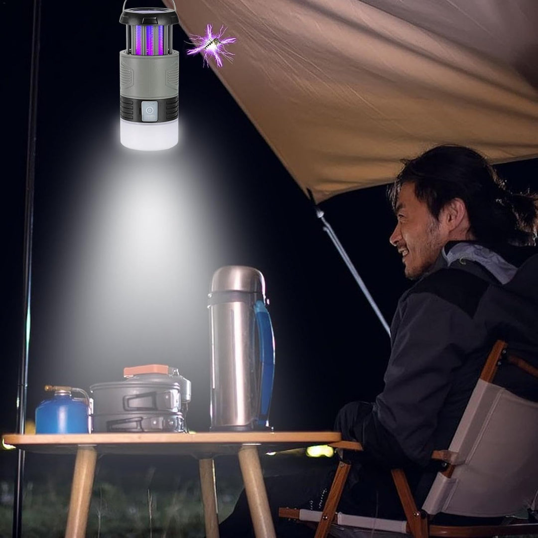 Lampa UV z pułapką na muchy zasilaną energią słoneczną – Zynora