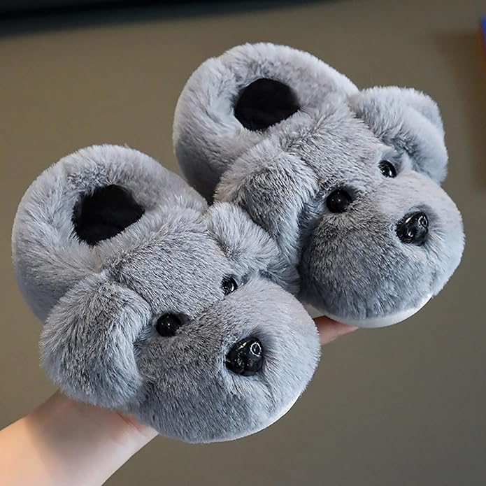 Kapcie dziecięce z wzorem szczeniaka – PuppyPaws