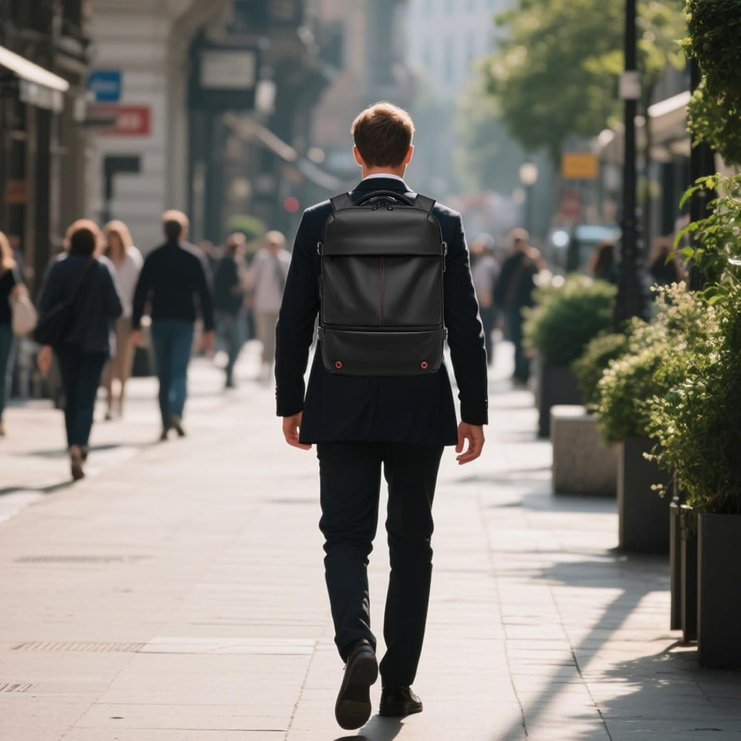 Rozszerzalny i wodoodporny plecak podróżny z kompresją próżniową – Arvid