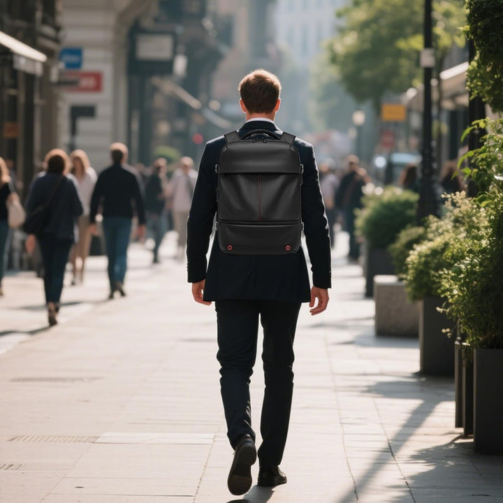 Rozszerzalny i wodoodporny plecak podróżny z kompresją próżniową – Arvid