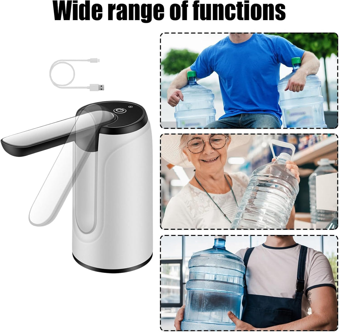 Przenośny zbiornik na wodę z ładowaniem USB – Hydravo (1+1 ZA DARMO)