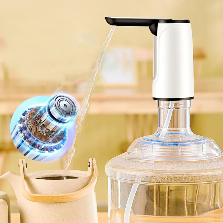 Przenośny zbiornik na wodę z ładowaniem USB – Hydravo (1+1 ZA DARMO)