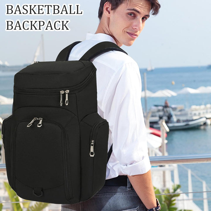 Plecak koszykarski dla mężczyzn – Duża torba sportowa 30L z wodoodpornym dnem – Draycor