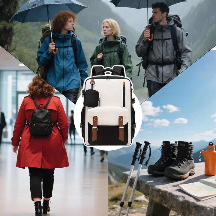 Plecak podróżny o dużej pojemności, wodoodporny i rozbudowywalny – Elorio