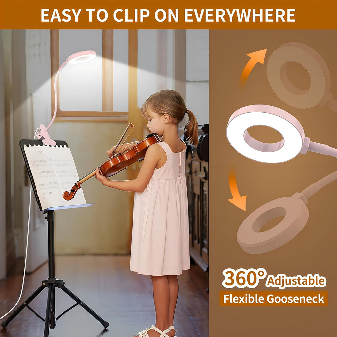 3 tryby kolorów lampki biurkowej LED z elastycznym ramieniem w kształcie łabędzia – Selvara (1+1 GRATIS)