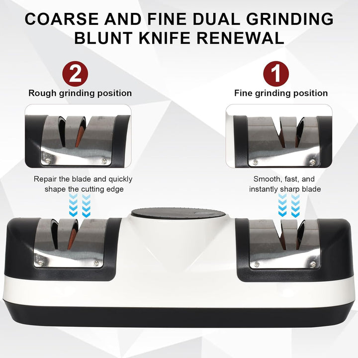 Elektromagnetyczny ostrzałka do noży z 3 prędkościami i wyświetlaczem LED – EdgeMaster