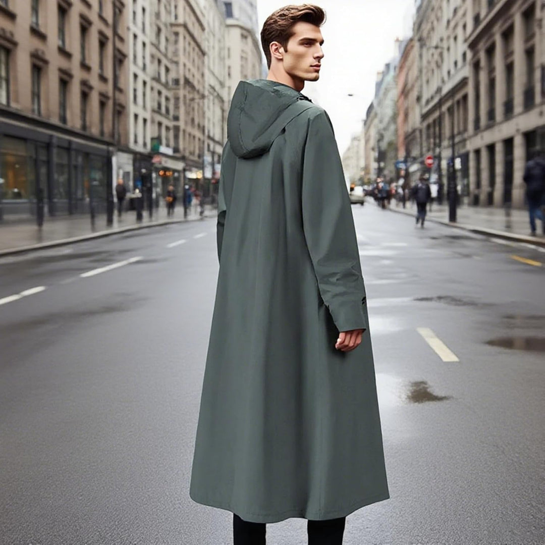 Długi płaszcz przeciwdeszczowy – Veridra