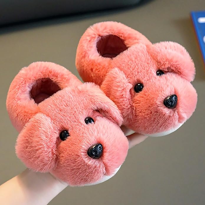 Kapcie dziecięce z wzorem szczeniaka – PuppyPaws
