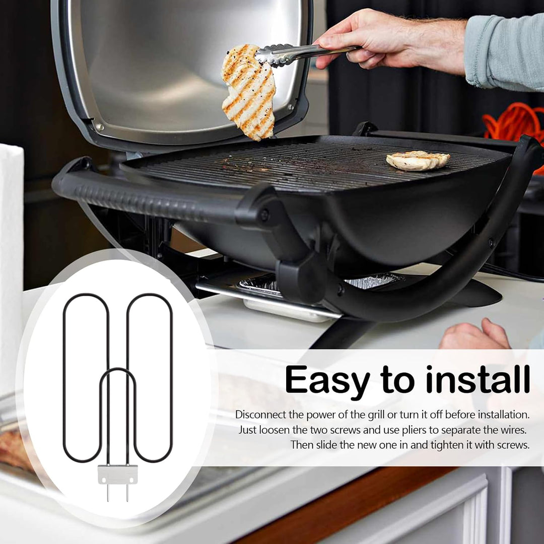 Wysokowydajna spiralna grzałka ze stali nierdzewnej 2200W do zewnętrznego grilla elektrycznego – Zeythra