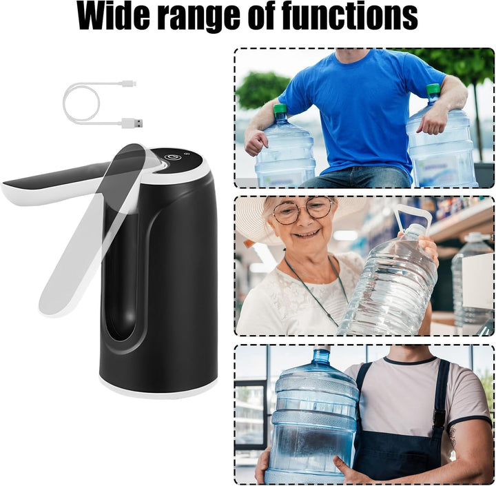 Przenośny zbiornik na wodę z ładowaniem USB – Hydravo (1+1 ZA DARMO)