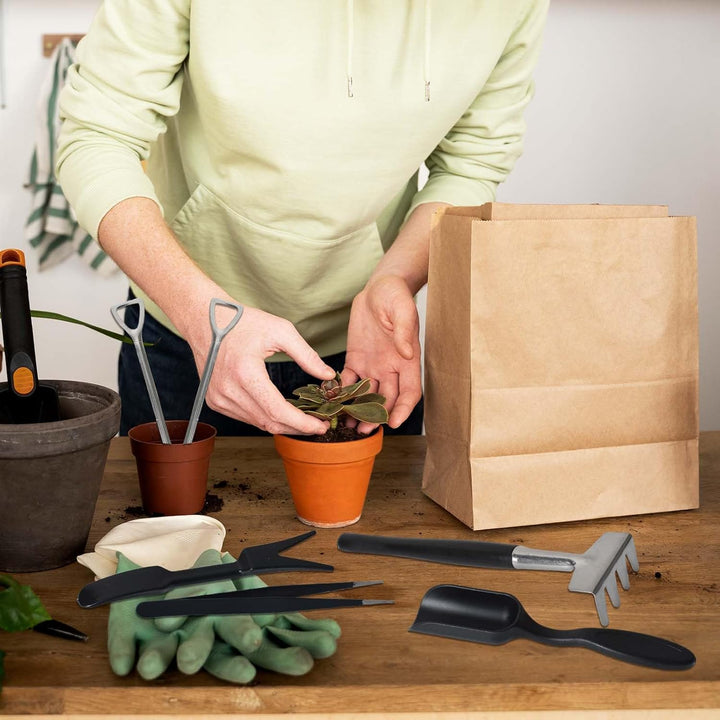 Zestaw narzędzi do sukulentów 12 w 1 z torbą do przechowywania do uprawy roślin w pomieszczeniach