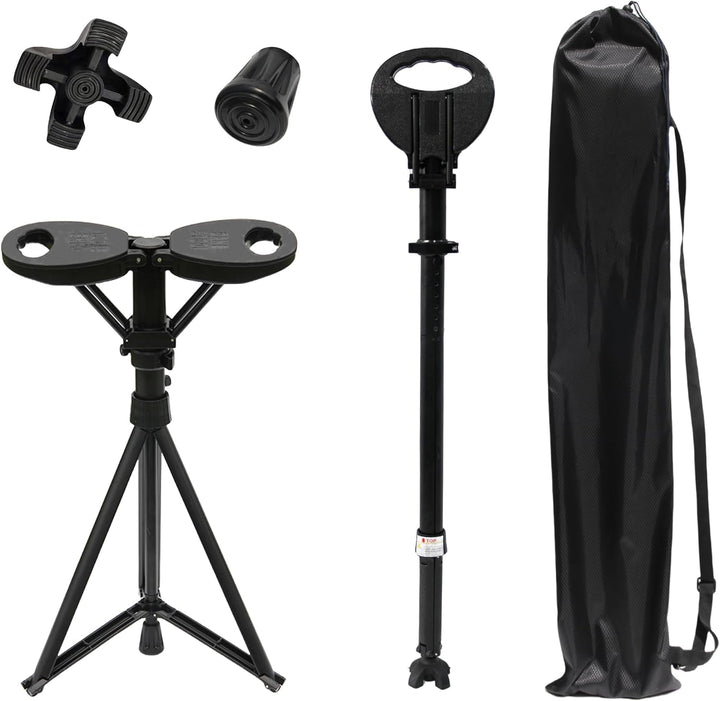 Klappstock mit Sitz – StepMate