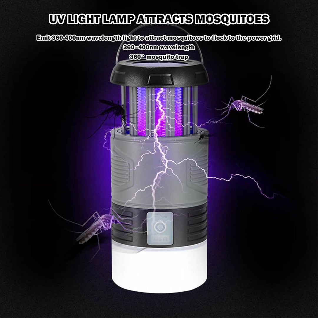 Lampa UV z pułapką na muchy zasilaną energią słoneczną – Zynora