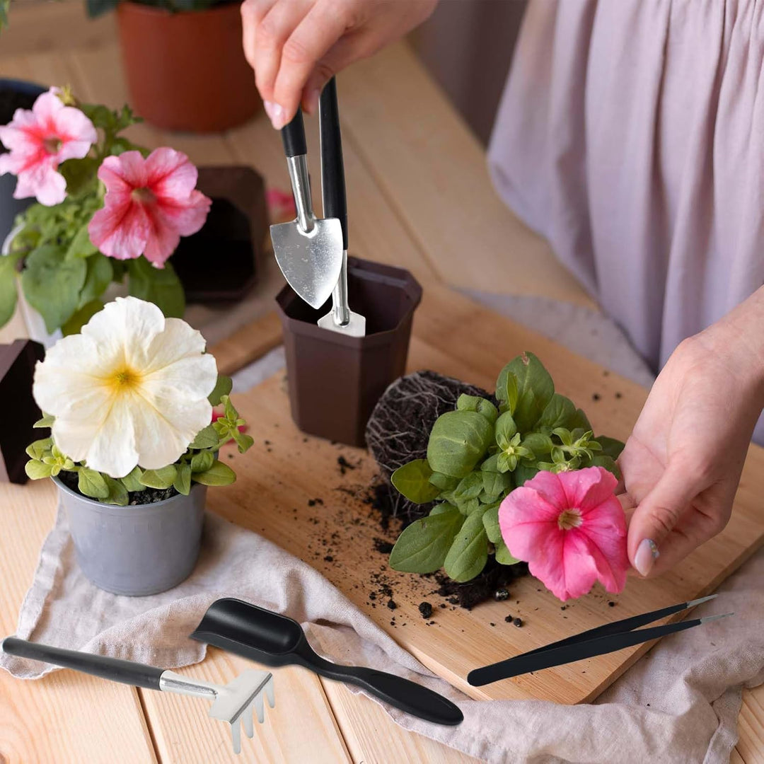 Zestaw narzędzi do sukulentów 12 w 1 z torbą do przechowywania do uprawy roślin w pomieszczeniach