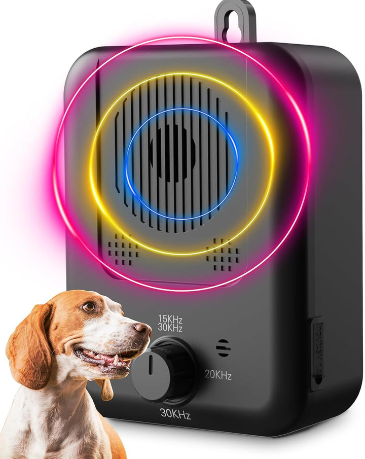 Ładowalne urządzenie ultradźwiękowe do odstraszania psów o zasięgu 15 m – Calvero