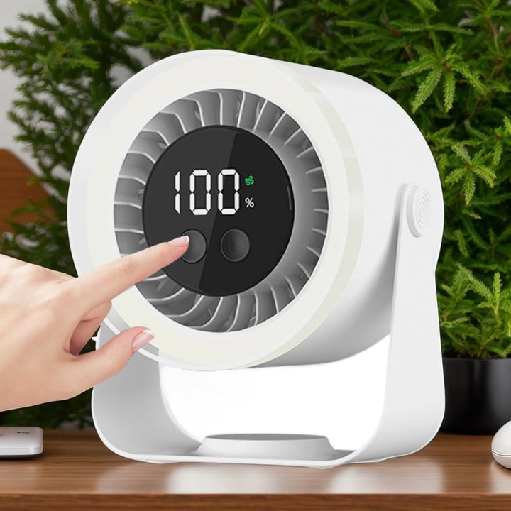 Cichy wentylator biurkowy – Auralis