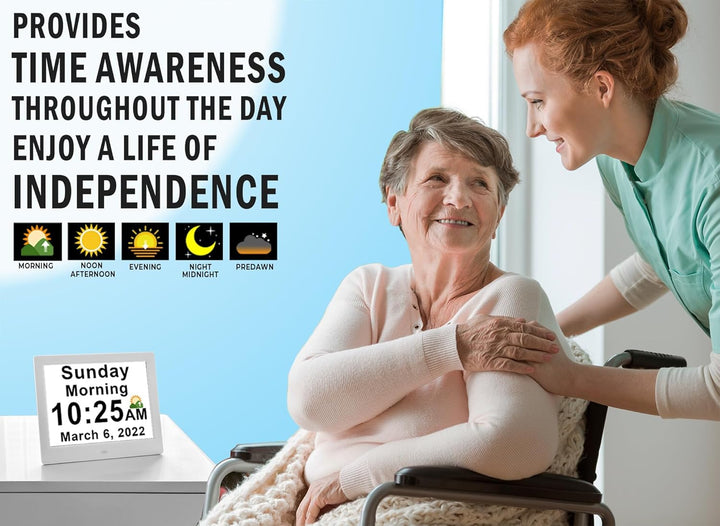 11,5-calowy cyfrowy kalendarz dzienny z 19 przypomnieniami – Claryon