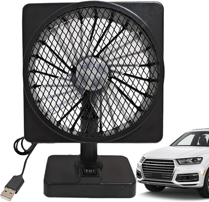 Wentylator powietrza 12V USB do klimatyzacji samochodowej z chłodzeniem z obrotem 360° (1+1 GRATIS) – Aurovent