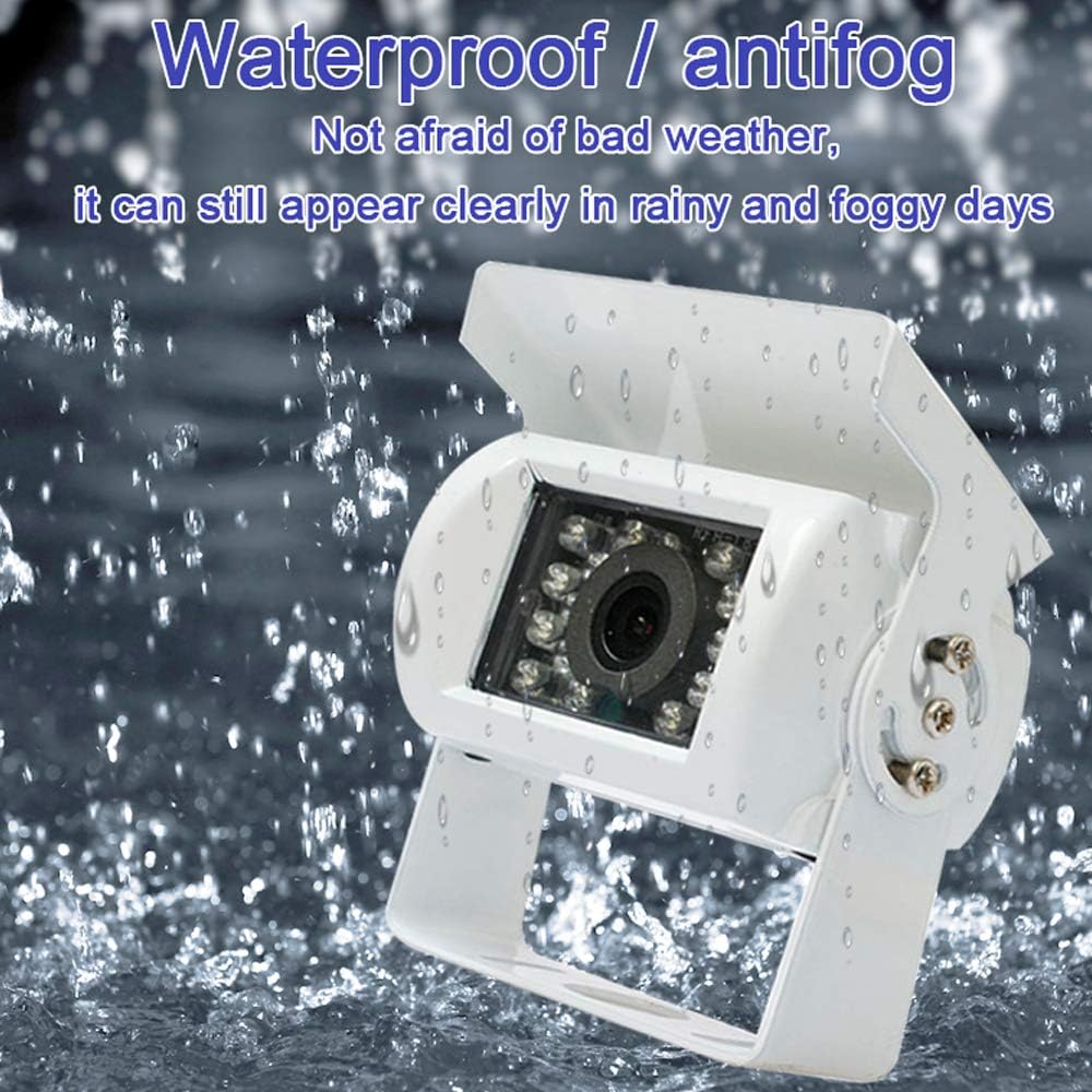 Kamera do wstecznego parkowania samochodu ciężarowego 12V/24V z 18 diodami LED IR do widzenia w nocy IP68