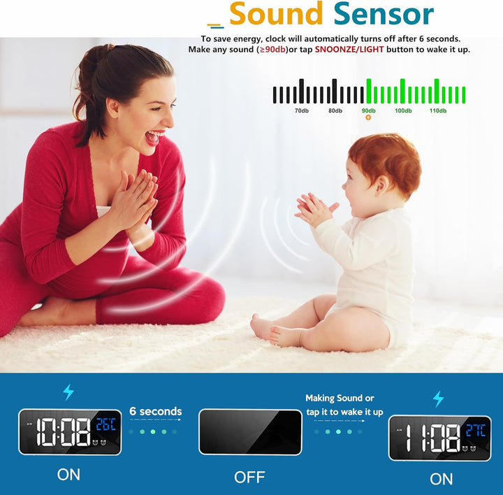 11,5-calowy cyfrowy kalendarz dzienny z 19 przypomnieniami – Claryon