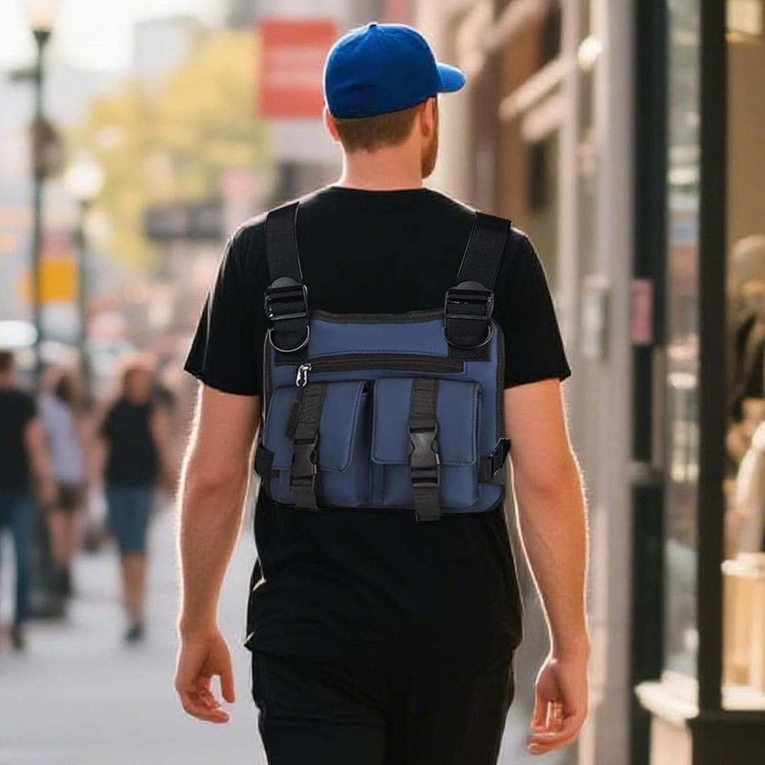 Lekka regulowana kamizelka biegowa dla mężczyzn – Dravon