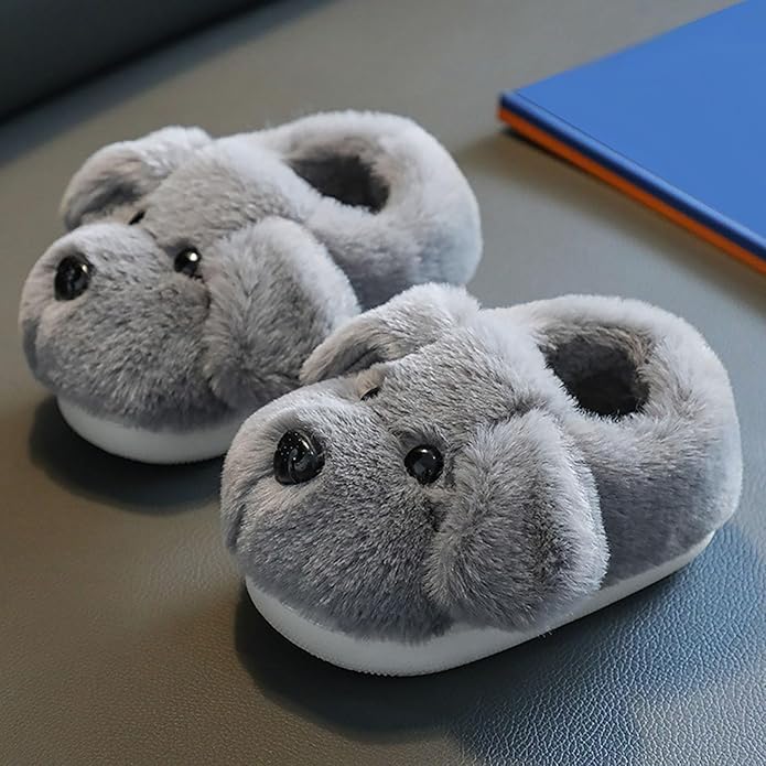 Kapcie dziecięce z wzorem szczeniaka – PuppyPaws