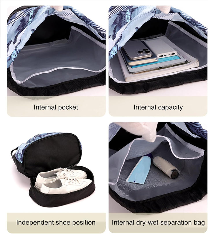 Torba sportowa z przegródką na buty – Trivora