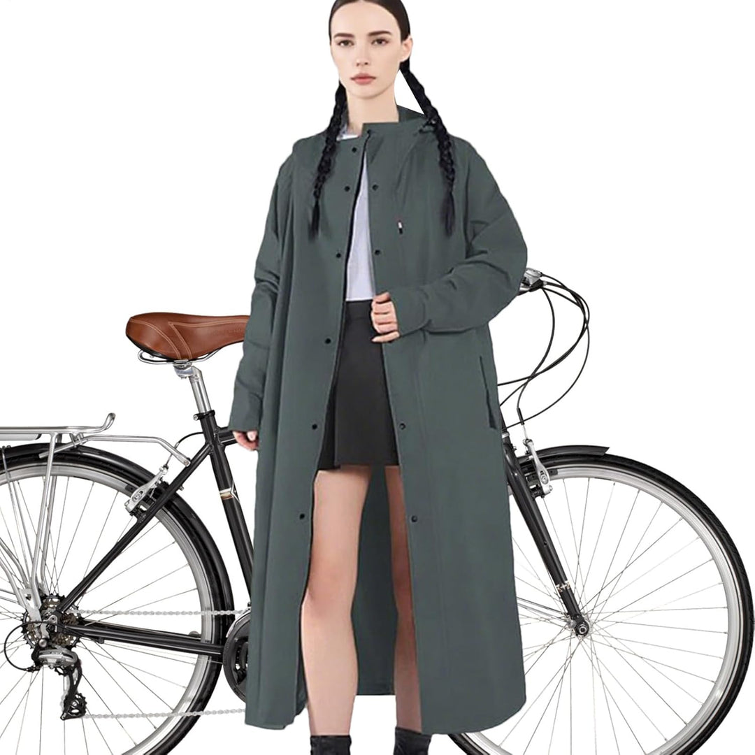 Długi płaszcz przeciwdeszczowy – Veridra