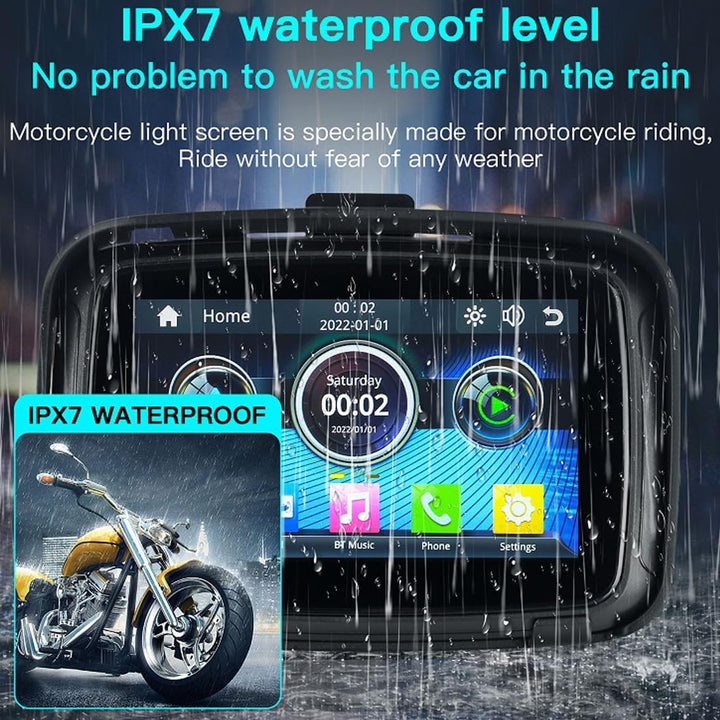 Przenośny monitor motocyklowy z ekranem IPS o przekątnej 5" (12,7 cm) – RideMate