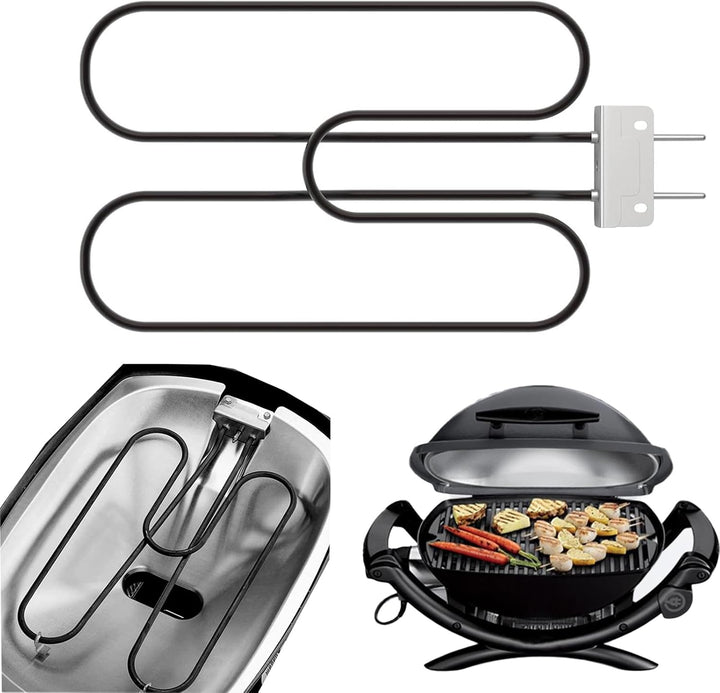 Wysokowydajna spiralna grzałka ze stali nierdzewnej 2200W do zewnętrznego grilla elektrycznego – Zeythra
