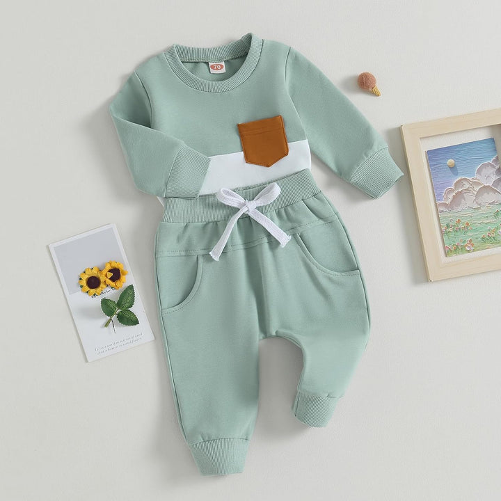 Baby Jogger Zestaw Zimowy – Kontrastowa Bluza i Spodnie