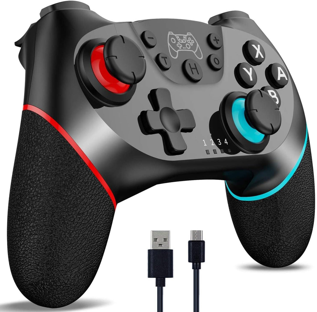Kontroler bezprzewodowy z joystickami z efektem Halla i funkcją Turbo - Nexora