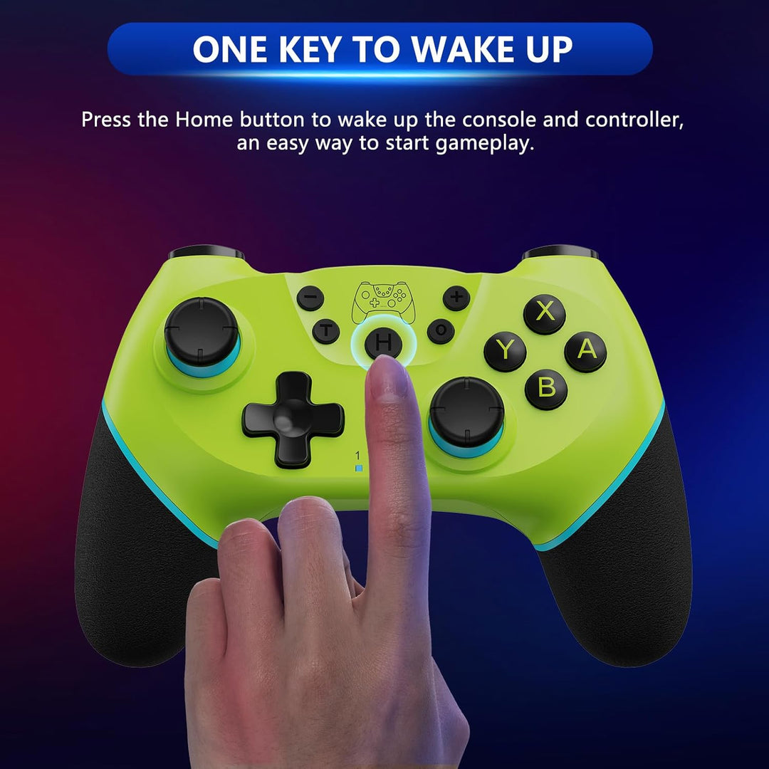 Kontroler bezprzewodowy z joystickami z efektem Halla i funkcją Turbo - Nexora