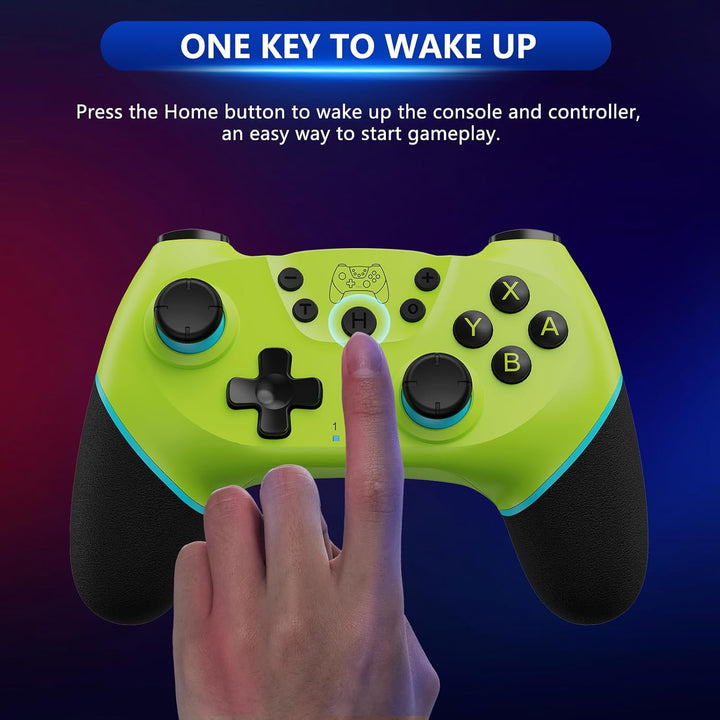 Kontroler bezprzewodowy z joystickami z efektem Halla i funkcją Turbo - Nexora