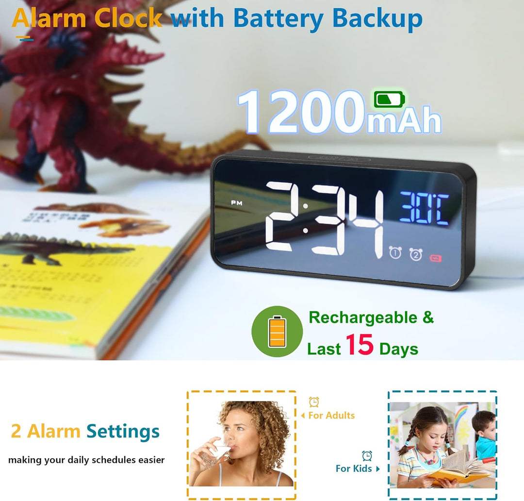 11,5-calowy cyfrowy kalendarz dzienny z 19 przypomnieniami – Claryon