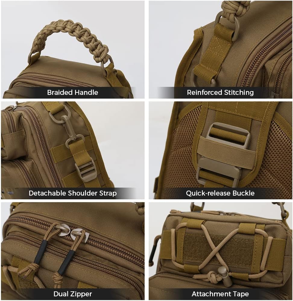 Torba Angel Sling z wieloma kieszeniami do przechowywania sprzętu wędkarskiego – Arvion