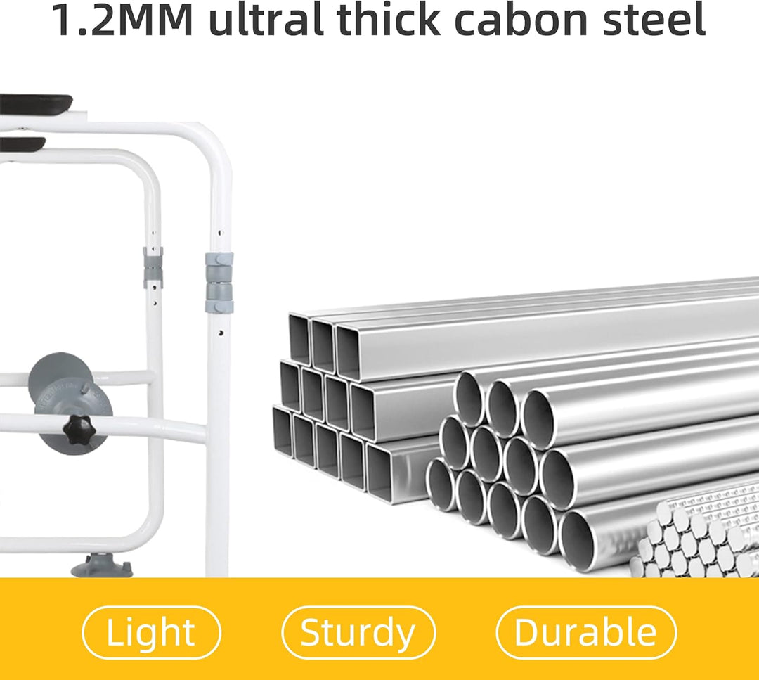 Regulowany stelaż i podpory bezpieczeństwa toalety – Senvara