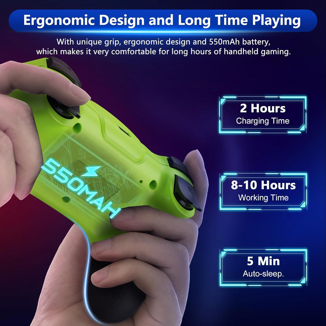 Kontroler bezprzewodowy z joystickami z efektem Halla i funkcją Turbo - Nexora