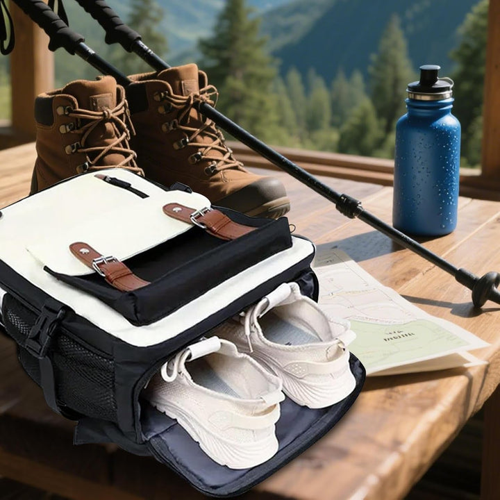 Plecak podróżny o dużej pojemności, wodoodporny i rozbudowywalny – Elorio