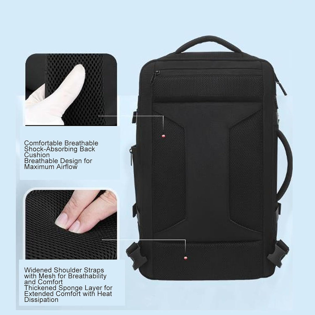 Rozszerzalny plecak turystyczny z vacuum 56–75L z pompą – Dravion