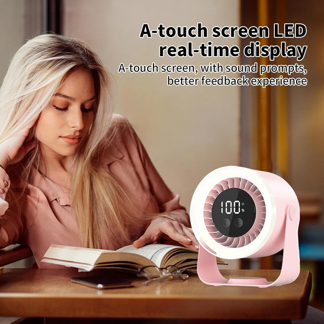 Cichy wentylator biurkowy – Auralis