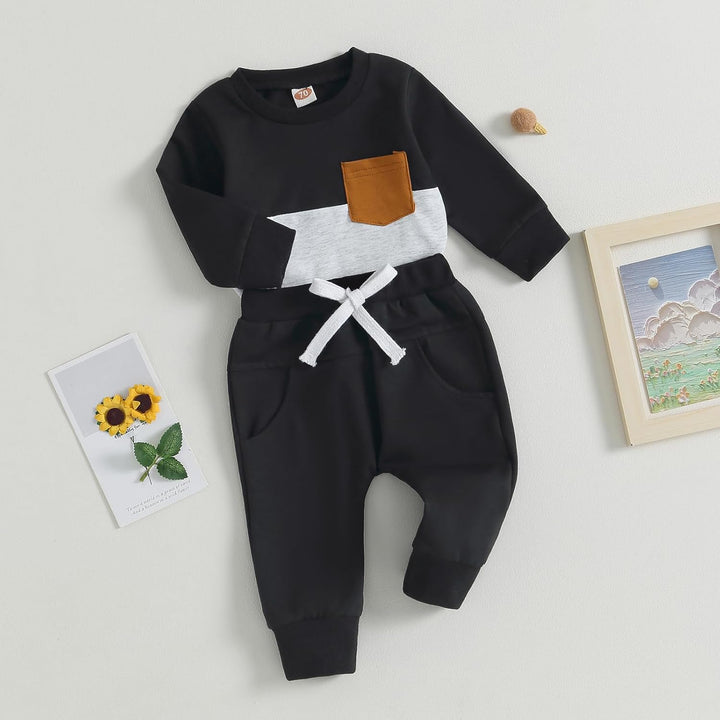 Baby Jogger Zestaw Zimowy – Kontrastowa Bluza i Spodnie